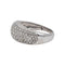 Bague 58 Bague en or blanc et diamants 58 Facettes 5488791CN