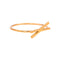 Bague 53 Bague motif croix en or rose 58 Facettes 5366179CN