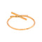 Bague 53 Bague motif croix en or rose 58 Facettes 5366179CN