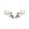 Boucles d'oreilles Boucles d'oreilles en or blanc, diamants et perles 58 Facettes 5480990CN