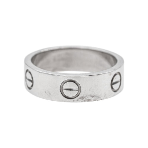 Bague 53 Cartier Love - Bague en or blanc 58 Facettes 5500545CN