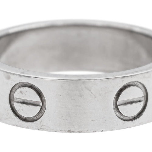 Bague 53 Cartier Love - Bague en or blanc 58 Facettes 5500545CN