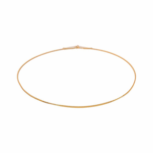 Collier Collier maille palmier en or jaune 58 Facettes 5445322CN