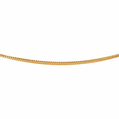 Collier Collier maille palmier en or jaune 58 Facettes 5445322CN