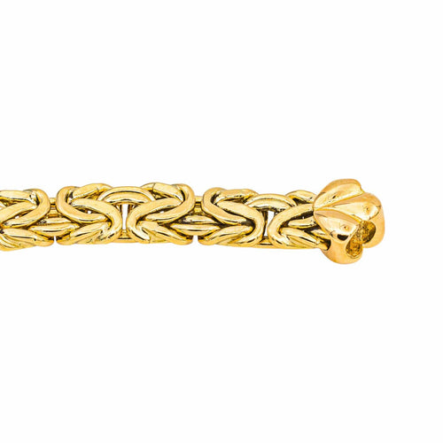 Bracelet Bracelet maille péruvienne en or jaune 58 Facettes 5564640CN