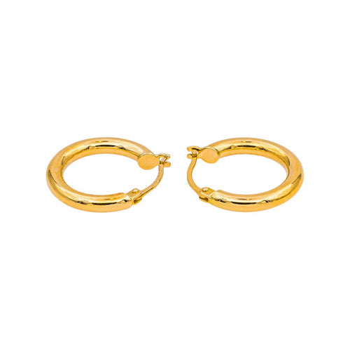 Boucles d'oreilles Boucles d'oreilles créoles en or jaune 58 Facettes 5538418RV