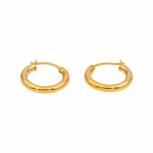 Boucles d'oreilles Boucles d'oreilles créoles en or jaune 58 Facettes 5538418RV