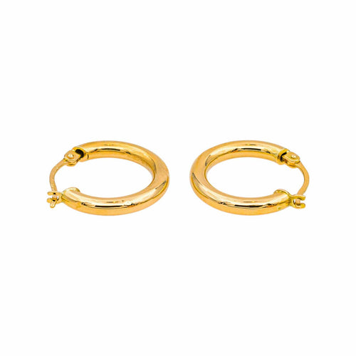 Boucles d'oreilles Boucles d'oreilles créoles en or jaune 58 Facettes 5538418RV