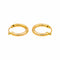 Boucles d'oreilles Boucles d'oreilles créoles en or jaune 58 Facettes 5538418RV