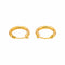 Boucles d'oreilles Boucles d'oreilles créoles en or jaune 58 Facettes 5538418RV