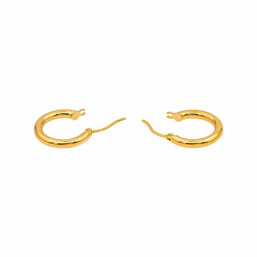 Boucles d'oreilles Boucles d'oreilles créoles en or jaune 58 Facettes 5538418RV