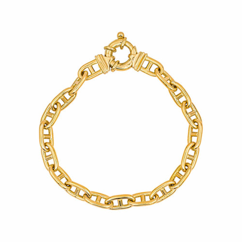 Bracelet Bracelet maille marine en or jaune 58 Facettes 5538422RV