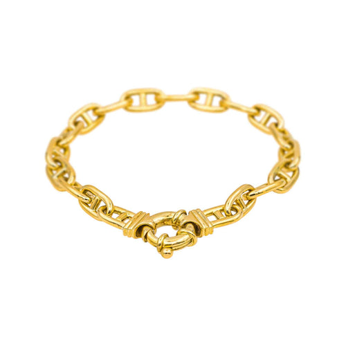 Bracelet Bracelet maille marine en or jaune 58 Facettes 5538422RV