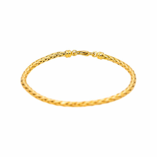 Bracelet Bracelet maille palmier en or jaune 58 Facettes 5576842CN