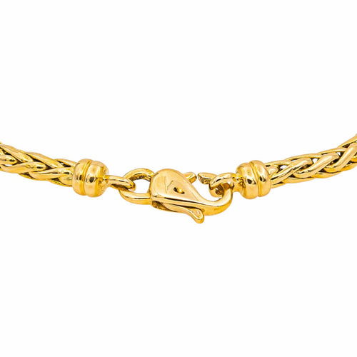 Bracelet Bracelet maille palmier en or jaune 58 Facettes 5576842CN