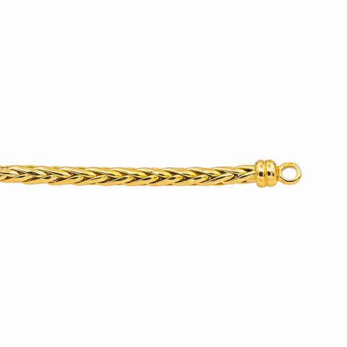 Bracelet Bracelet maille palmier en or jaune 58 Facettes 5576842CN