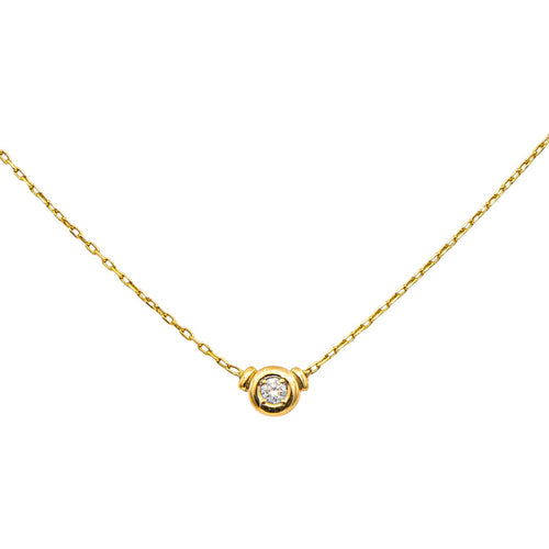 Collier Collier en or jaune et diamant 58 Facettes 5251533CN