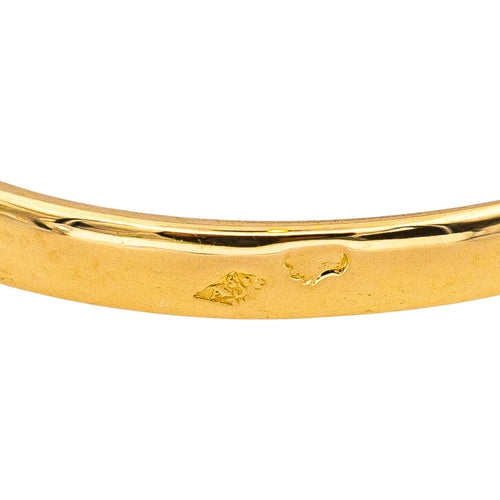 Bague 54 Bague demi-alliance en or jaune et diamants 58 Facettes 5251551CN