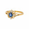 Bague 49 Bague en or jaune, saphir et diamants 58 Facettes 5359269CN