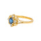 Bague 49 Bague en or jaune, saphir et diamants 58 Facettes 5359269CN