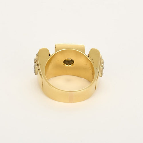 Bague 61 Tank - Bague en or 750 et diamants 58 Facettes BGTank
