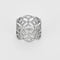 Bague 50 Bague dentelle en or blanc et diamants 58 Facettes P57L10