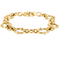 Bracelet Bracelet ancien à mailles ovales en or jaune 58 Facettes BrmailleOv