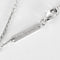 Collier Collier double cercle en or blanc et rose avec diamants 58 Facettes P100L4