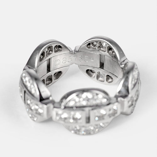 Bague 49 Cartier Himalia - Bague en or blanc et diamants 58 Facettes 290