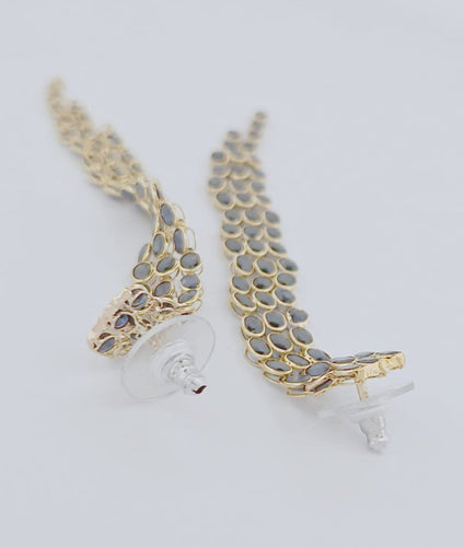 Boucles d'oreilles Boucles d'oreilles en or jaune et saphirs 58 Facettes 2820179