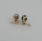 Boucles d'oreilles Boucles d'oreilles en or jaune, perles de Tahiti et diamants 58 Facettes 2820153
