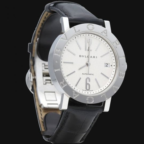 Montre Bulgari - Montre Bulgari BB38SL en acier 58 Facettes MT46048