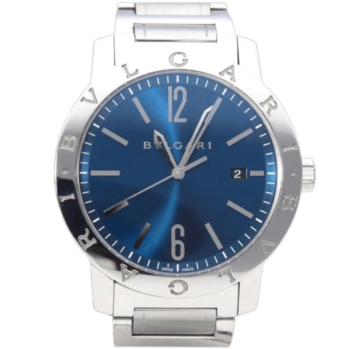 Montre Bulgari Solotempo - Montre automatique en acier 58 Facettes MT46055