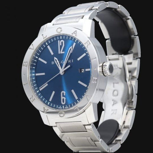 Montre Bulgari Solotempo - Montre en acier 58 Facettes MT46055