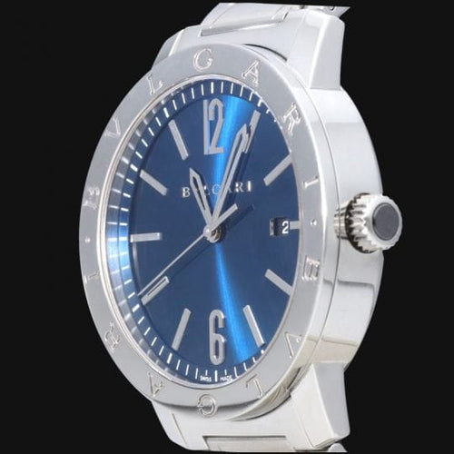 Montre Bulgari Solotempo - Montre en acier 58 Facettes MT46055
