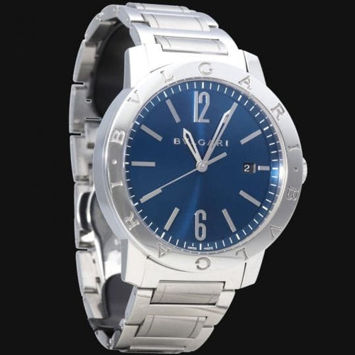 Montre Bulgari Solotempo - Montre en acier 58 Facettes MT46055