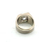 Bague 54 Bague en or jaune 18 ct avec diamant central 58 Facettes 380/26 A