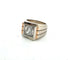 Bague 54 Bague en or jaune 18 ct avec diamant central 58 Facettes 380/26 A