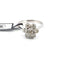 Bague 63 Bague en or jaune 18 kt et diamants 58 Facettes 750 B OC