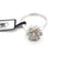 Bague 63 Bague en or jaune 18 kt et diamants 58 Facettes 750 B OC