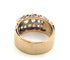 Bague 60 Bague en or jaune 18 ct et diamants 58 Facettes 356/26 A