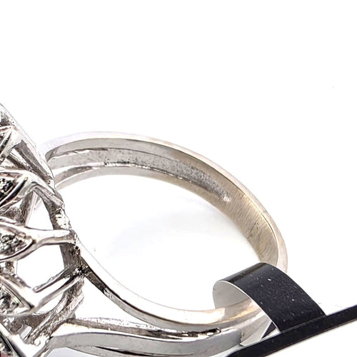 Bague 52 Bague en or blanc 18 kt et diamants 58 Facettes 340/26 B 179/26