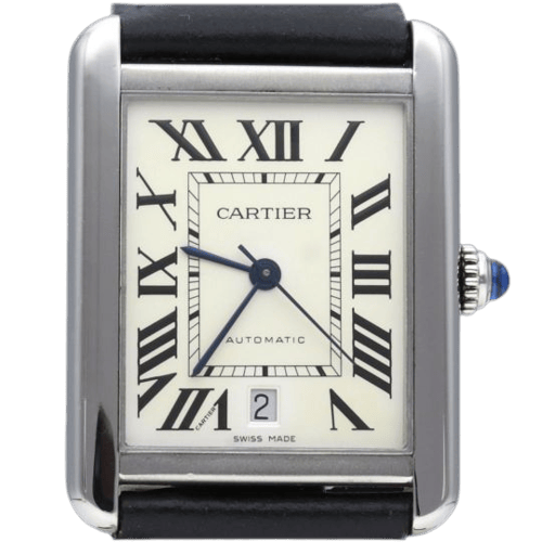 Montre Cartier Tank Solo - Montre en acier 58 Facettes MT46728