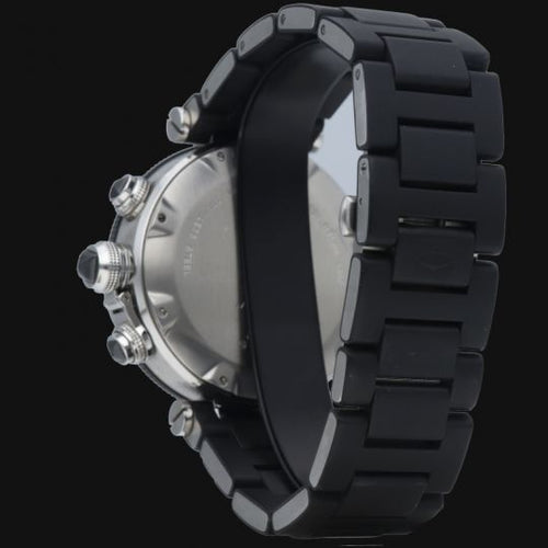 Montre Cartier Pasha Seatimer - Montre chronographe 42 mm en acier 58 Facettes MT46733