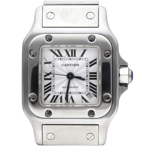 Montre Cartier Santos - Montre en acier 58 Facettes MT46767