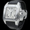 Montre Cartier Santos 100 XL Chronograph - Montre en acier 58 Facettes MT46738