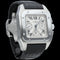 Montre Cartier Santos 100 XL Chronograph - Montre en acier 58 Facettes MT46738