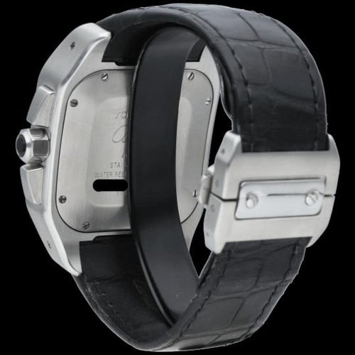 Montre Cartier Santos 100 XL Chronograph - Montre en acier 58 Facettes MT46738