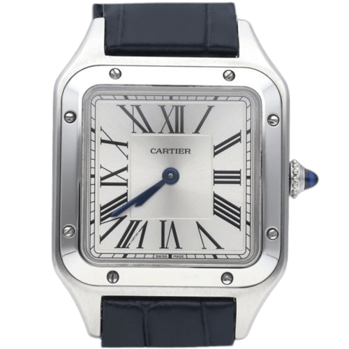 Montre Cartier Santos Dumont - Montre en acier 58 Facettes MT46739