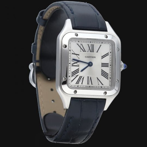 Montre Cartier Santos Dumont - Montre en acier 58 Facettes MT46739